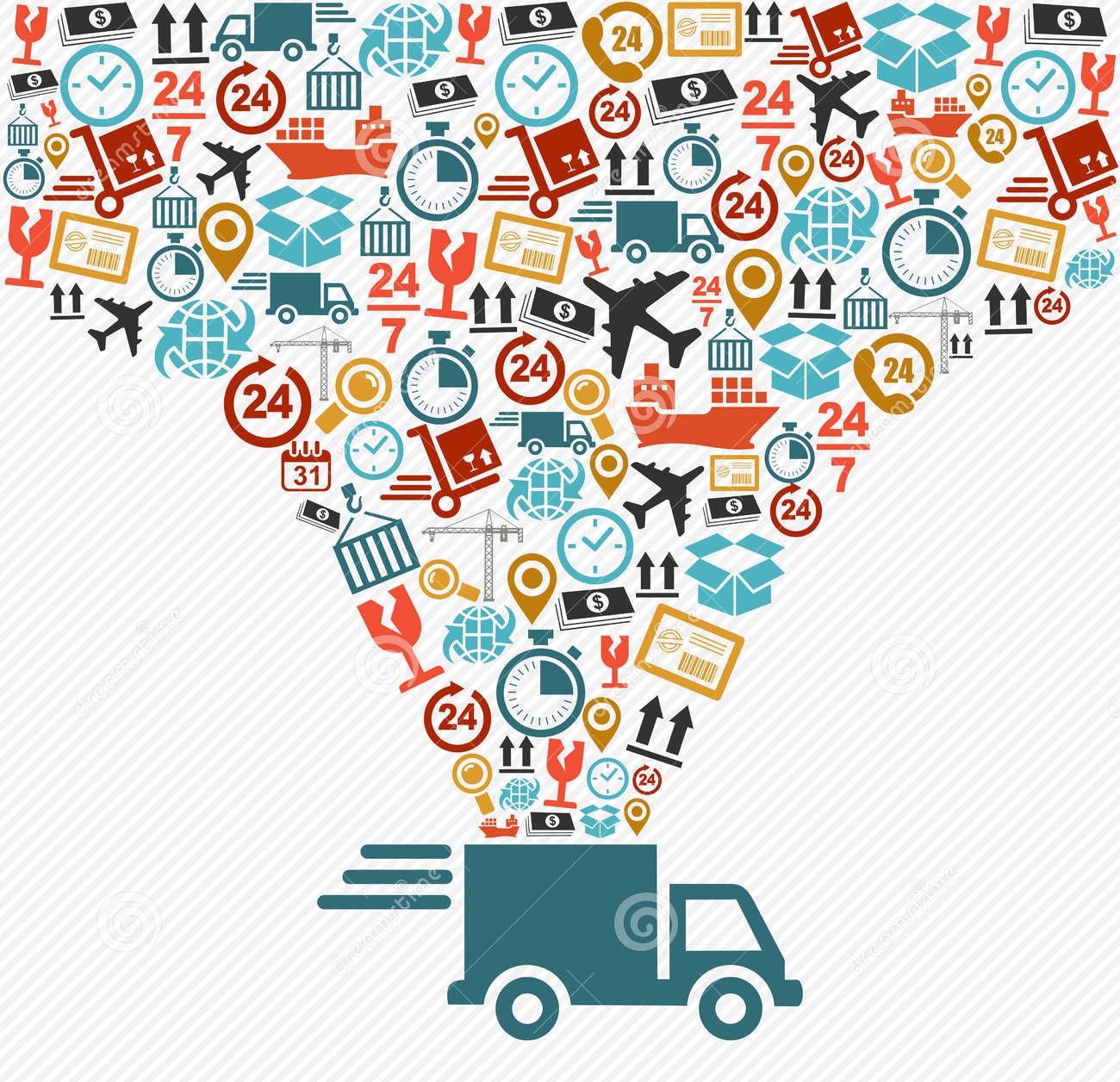 shipping-icons-set-fast-delivery-truck-concept-ill-logistics-speedy-splash-illustration-vector-file-layers-easy-33271571