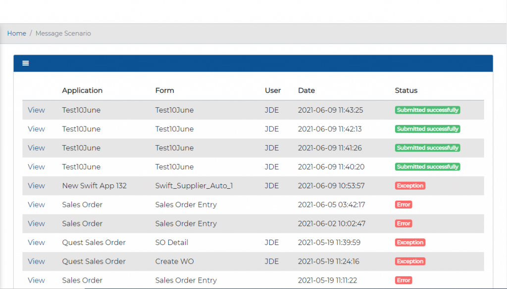 Monitor Swift Transactions – Ephlux