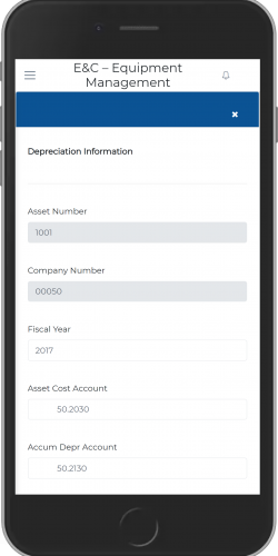 Depreciation Information