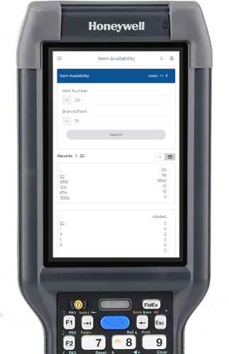 Item Availability Search 1.1
