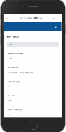 Item Feature