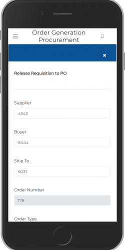 Release Requisition to PO