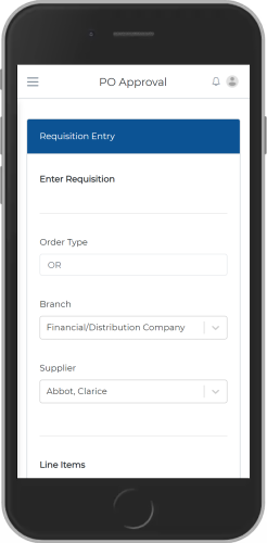 Requisition Entry