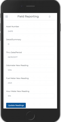 Update Meter Reading